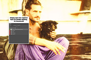 Summer Glow Photo Effect, a Layer Style Add-On by dokudokunomi (Thumbnail 2 of 5)