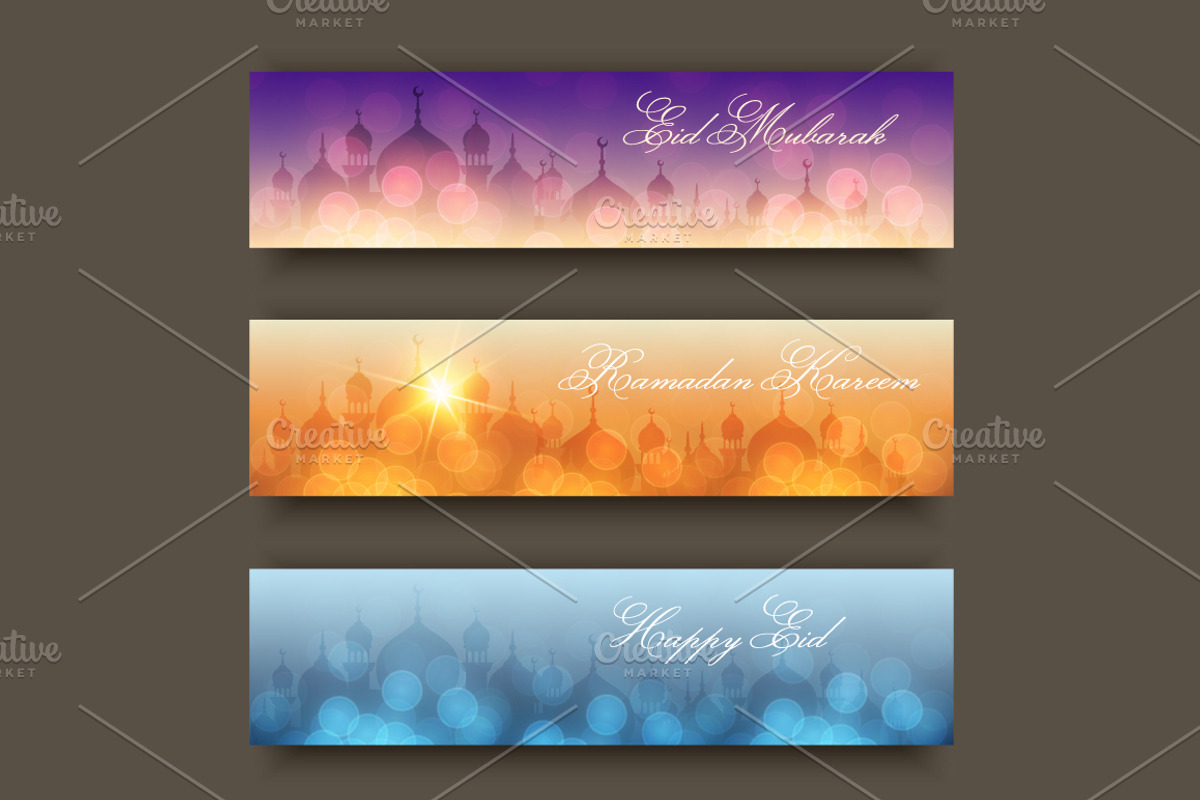 Ramadan Kareem Banners Set, a Templates & Theme by Lianella's Shop (Photo 3 of 4)