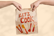 Kitchen tools. Cooking Time. Clipart, an Object Graphic by PawLoveArt (Thumbnail 12 of 12)