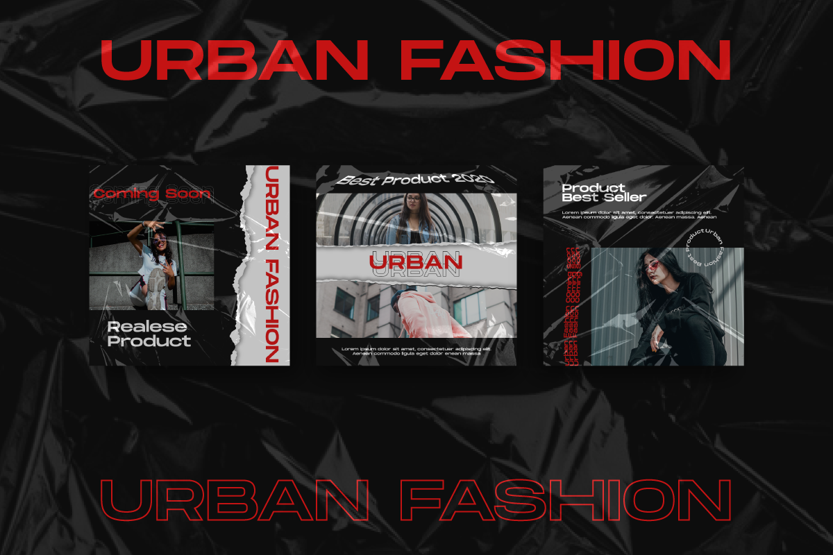 Urban Story & Feed Instagram Templat, a Social Media Template by Inkofert (Photo 3 of 11)