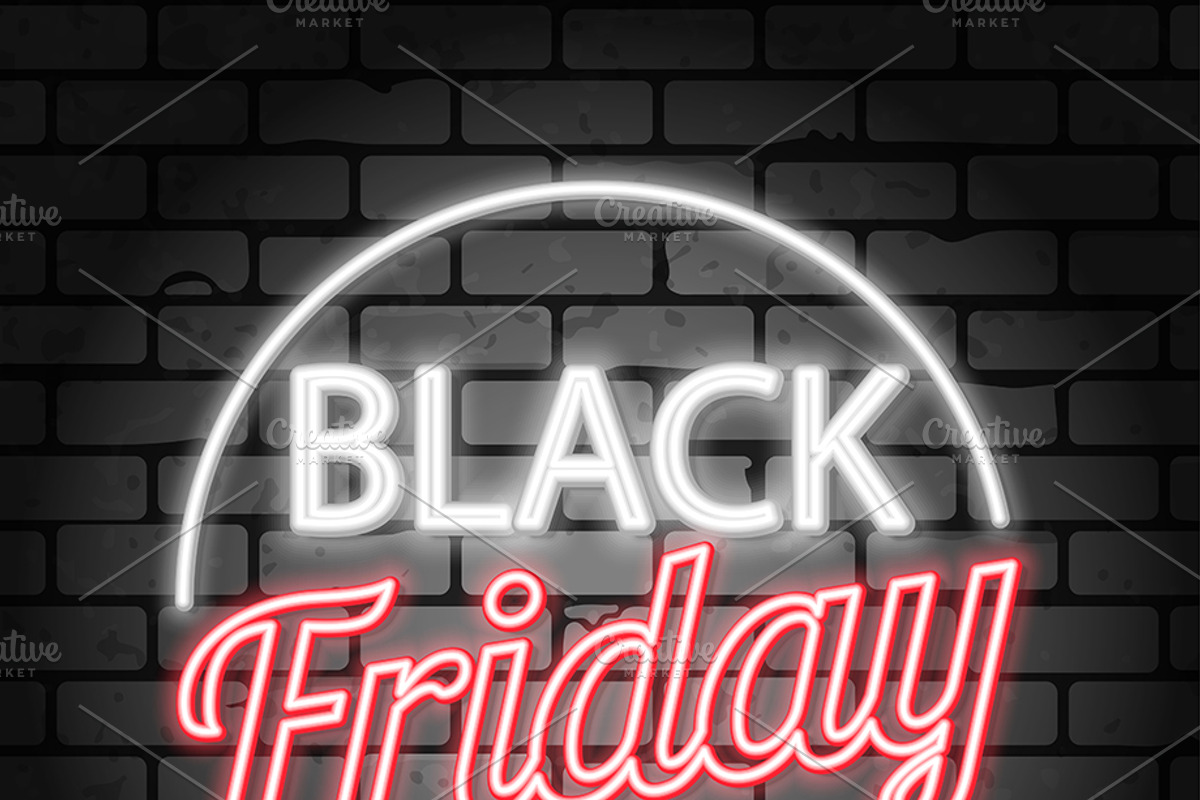 Black Friday Sale Paper Banners, a Decorative Illustration by TAlex (Photo 5 of 6)