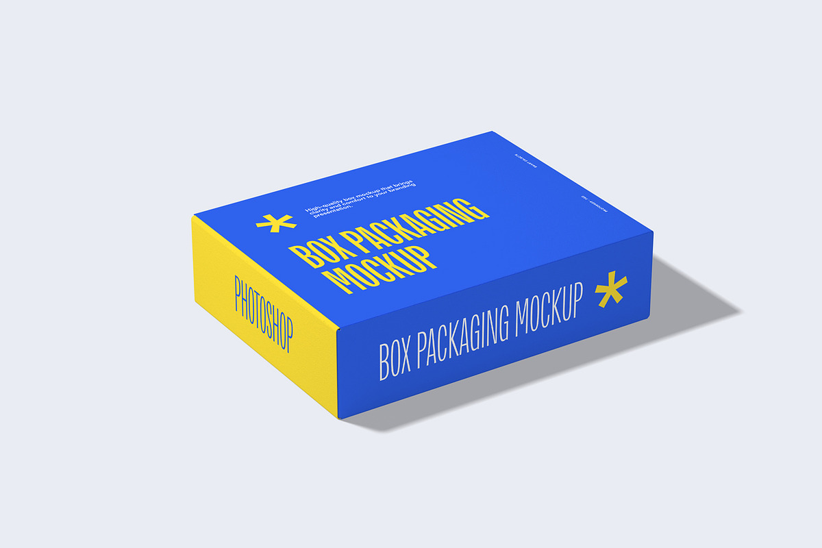 High Quality Box Packaging Mockups, a Mockup by artimasa (Photo 2 of 5)