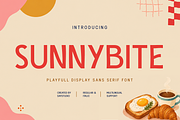 Sunnybite - Playful Sans Serif Font, a Sans Serif Font by Say Studio (Thumbnail 1 of 10)