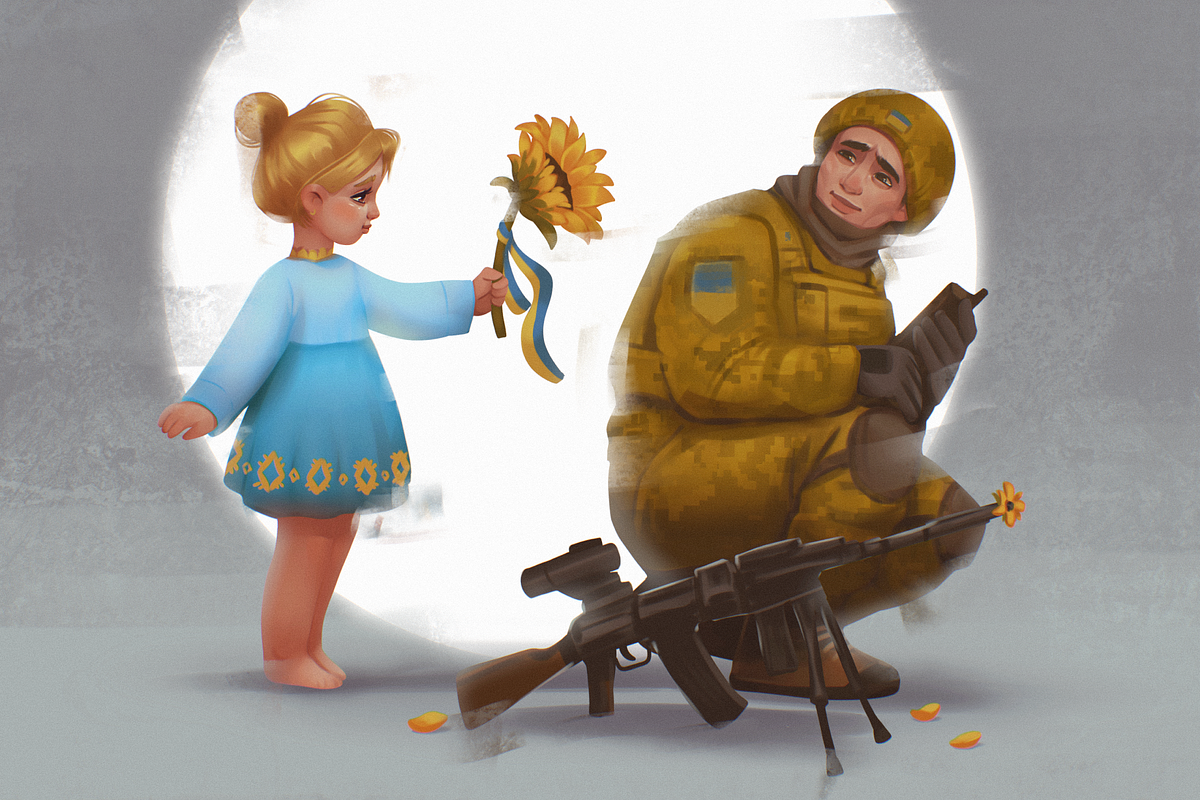 ZSU HIGH RES, an Illustration by tubik shop