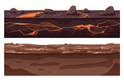 Seamless ground cross sections set, a Texture Graphic by Good Studio (Thumbnail 5 of 9)