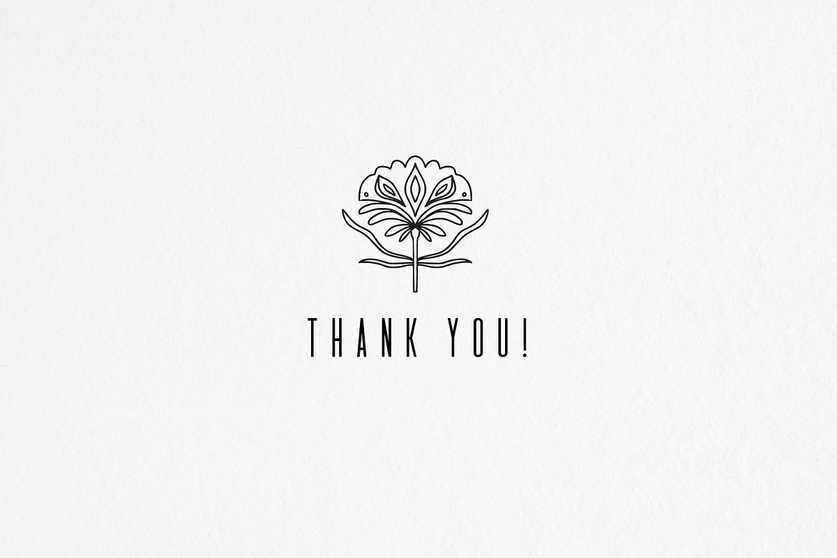 FOLK FLOWERS patterns, elements, an Outline Icon by Lena Nikolaeva (Photo 12 of 12)