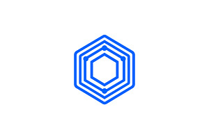 Hexagonal Network Circuit Tech Logo, a Branding & Logo Template by Vectorium Studio