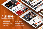 AliShop WooCommerce Theme, a WordPress Template by WPThemeGo (Thumbnail 1 of 4)