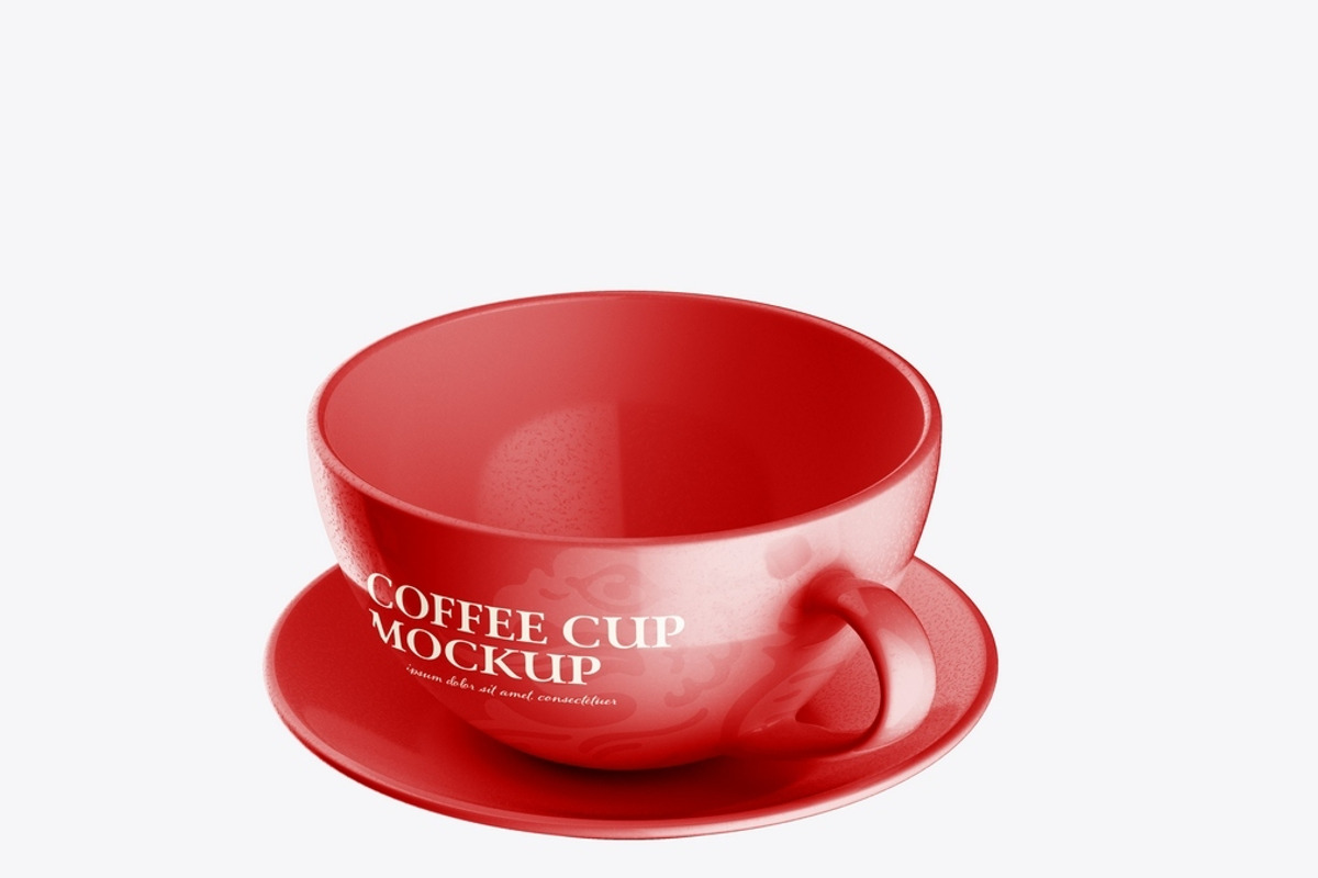 Coffee Cup Mockup, an Advertising Mockup by OneVectorStock (Photo 5 of 13)