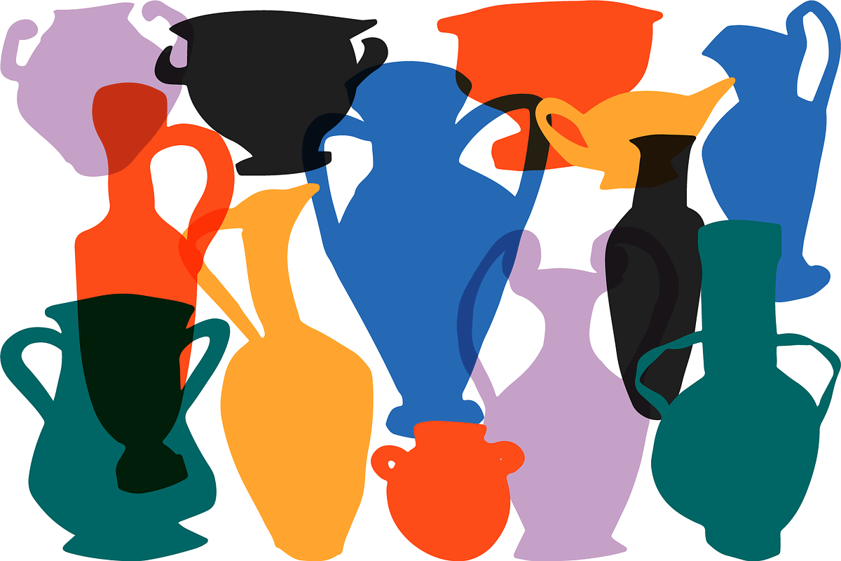 Ancient Greece. Antique vector set, a Decorative Illustration by PixelAesthetic (Photo 6 of 12)