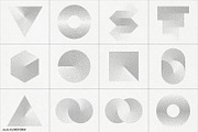 Stipple 1 - 100 dotted objects, an Object Graphic by kloroform (Thumbnail 2 of 20)