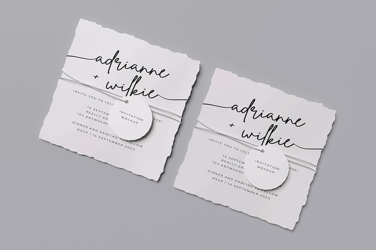 Invitation Mockup, a Product Mockup by Squashy Creative Studio (Photo 4 of 5)