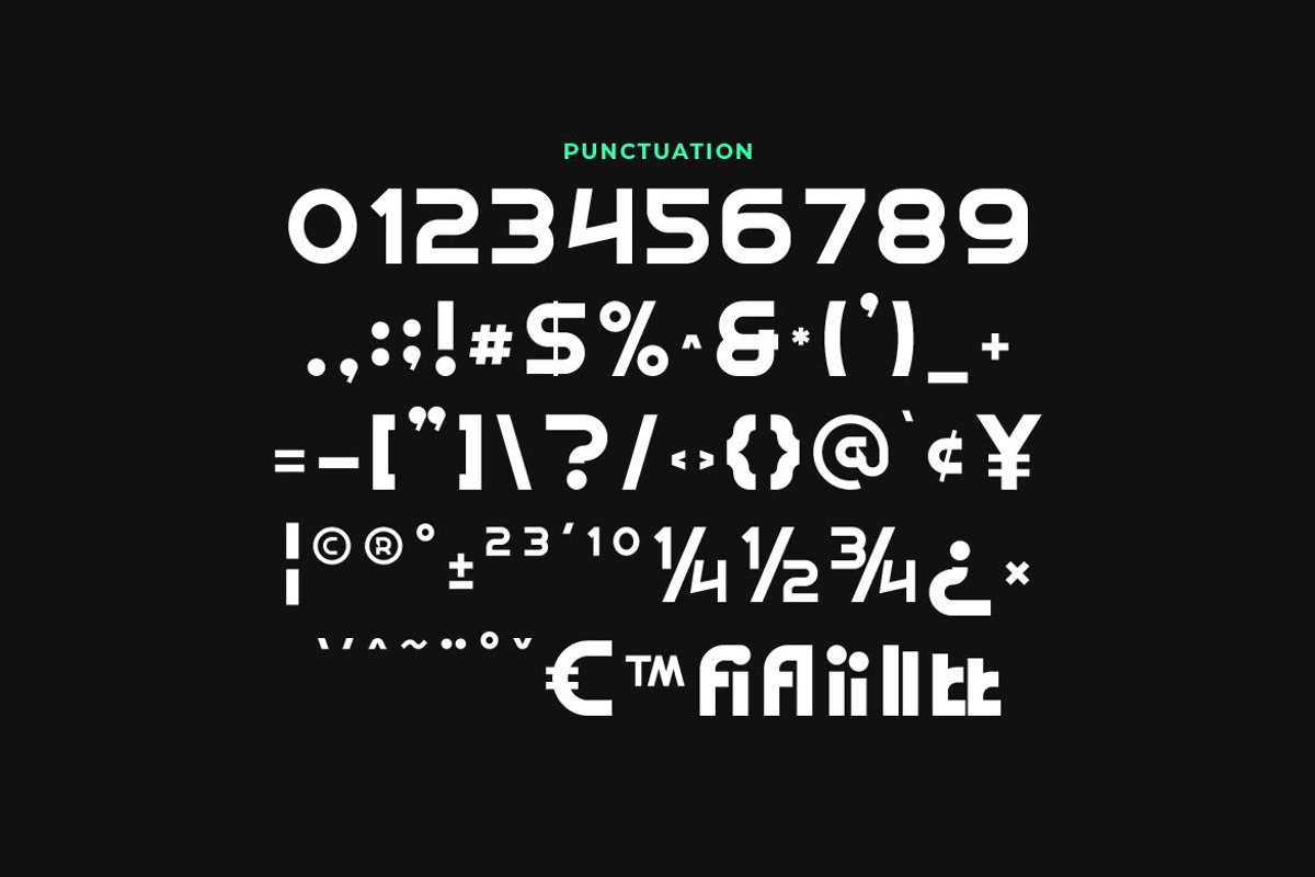 Kolora Geometric Sans Serif, a Sans Serif Font by Artiveko (Photo 7 of 8)