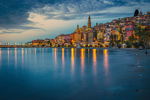 Old colorful mediterranean buildings, an Architecture Photo by Alpine Dreams