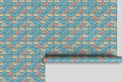 Kawaii Character Seamless Patterns, a Pattern Graphic by one-touch (Thumbnail 14 of 17)