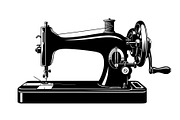 Vintage Sewing Machine Bundle, an Illustration by yasushie (Thumbnail 12 of 31)