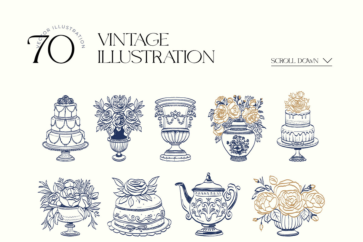 Art Nouveau | Wall Art Collection, an Object Graphic by Leleka.Store (Photo 14 of 21)