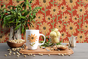Hand drawn Autumn floral patterns, a Pattern Graphic by Tani Kuzminka (Thumbnail 3 of 27)