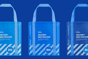 Delivery Bag Mockup, a Packaging Mockup by BlackMockup (Thumbnail 8 of 10)