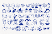 Coastal Clipart Bundle, an Illustration by TatiMockup (Thumbnail 2 of 7)