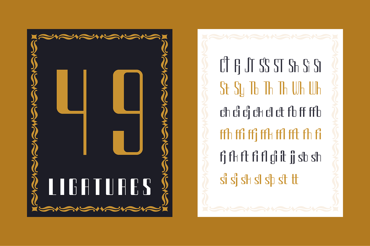 Romanova – A Luxury Font Family, a Sans Serif Font by alpercakici (Photo 4 of 19)