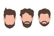 Different Haircut Men Set, a Person Illustration by PsychocheArt (Thumbnail 4 of 5)