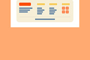 Landing Page Wireframe UX Layout, a Landing Page Template by ContestDesign (Thumbnail 6 of 6)