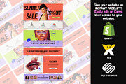 DIY Web Banners: Gen Z Beauty, a Landing Page Template by beautybosslab™ (Thumbnail 5 of 5)