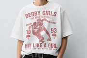T-Shirt Mockup PSD - Female Model, a Shirt Mockup by Rymden_Fl (Thumbnail 7 of 7)