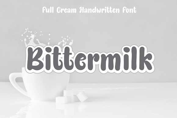 Bittermilk | Smooth Handwritten Font preview 7
