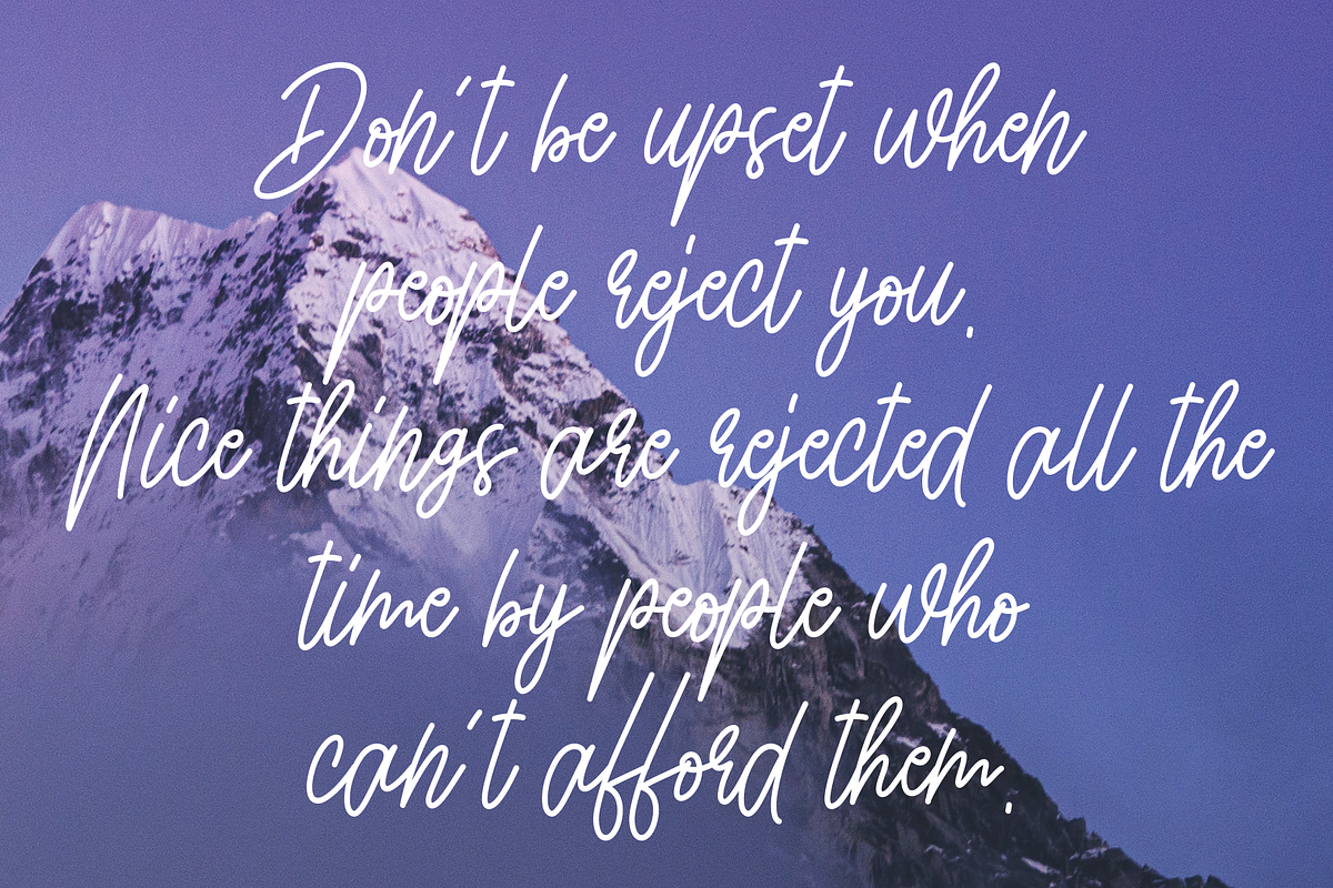 Reallity | Script Font, a Script Font by Scratchones (Photo 8 of 8)