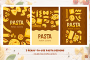 Italian Pasta | Hand-Drawn Pasta, a Food Illustration by vik.stock (Thumbnail 4 of 6)
