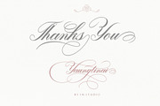 yaungtinai, a Script Font by IM Studio (Thumbnail 7 of 7)