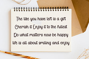 August Wonderful, a Sans Serif Font by FreshTypeINK (Thumbnail 3 of 8)