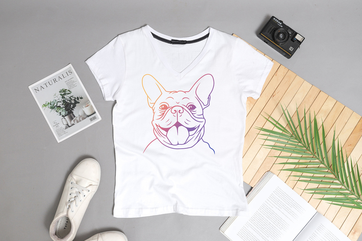 Boston terrier Svg, Bulldog svg, an Object Graphic by Bila Vorona (Photo 2 of 7)