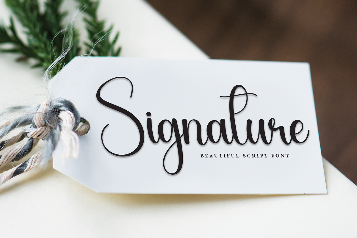 Hoodie | Script Font, a Handwritten Font by Scratchones (Photo 4 of 9)