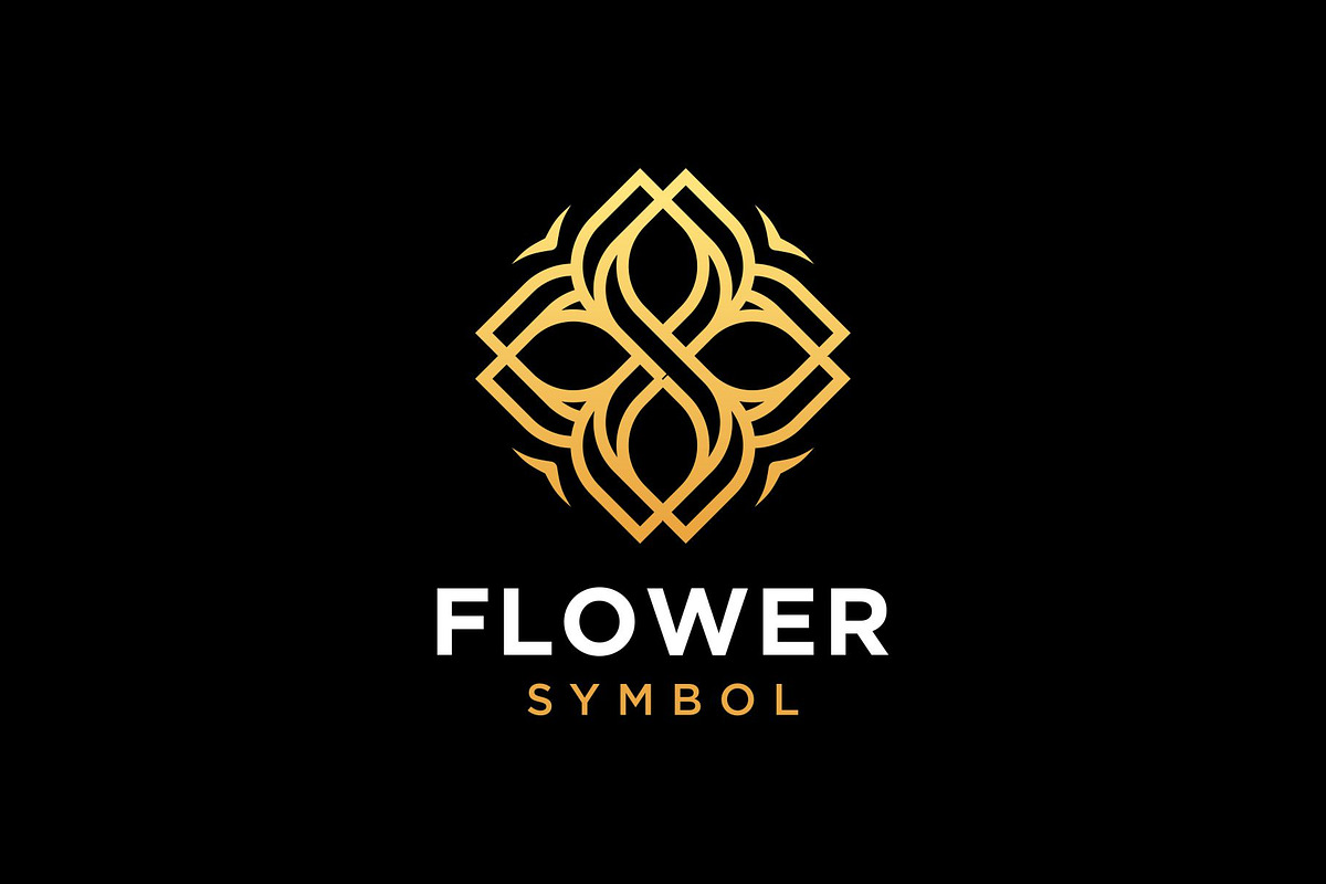 Ornamental Flower Line Art Logo, a Branding & Logo Template by Buqancreative (Photo 1 of 4)