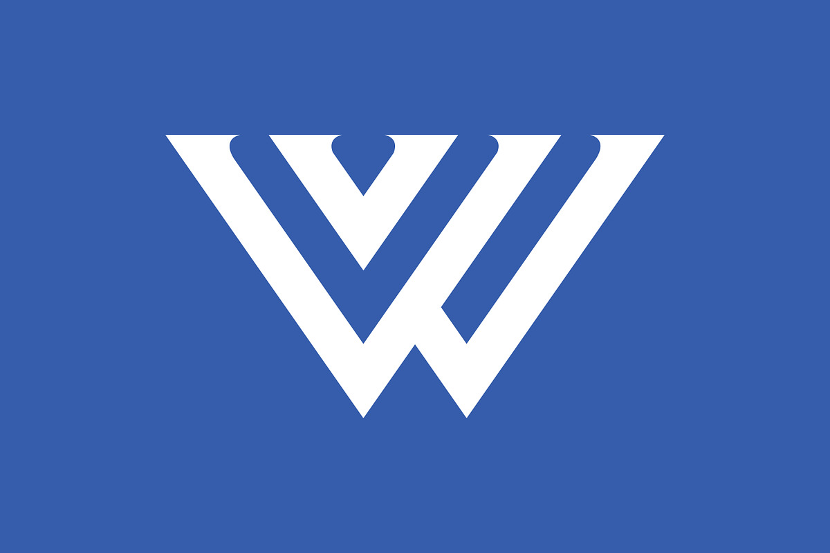 VW monogram initials letter logo con, a Branding & Logo Template by Saba Vector (Photo 3 of 3)