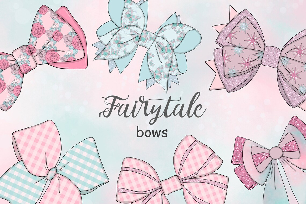 Fairytale Bows, an Object Illustration by GlamArtZhanna (Photo 1 of 3)