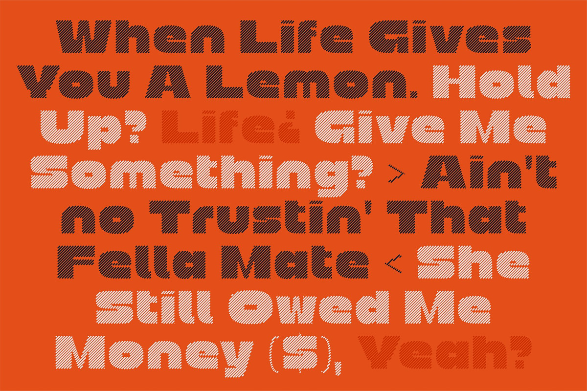 Tralifty, a Sans Serif Font by graphicook (Photo 9 of 10)