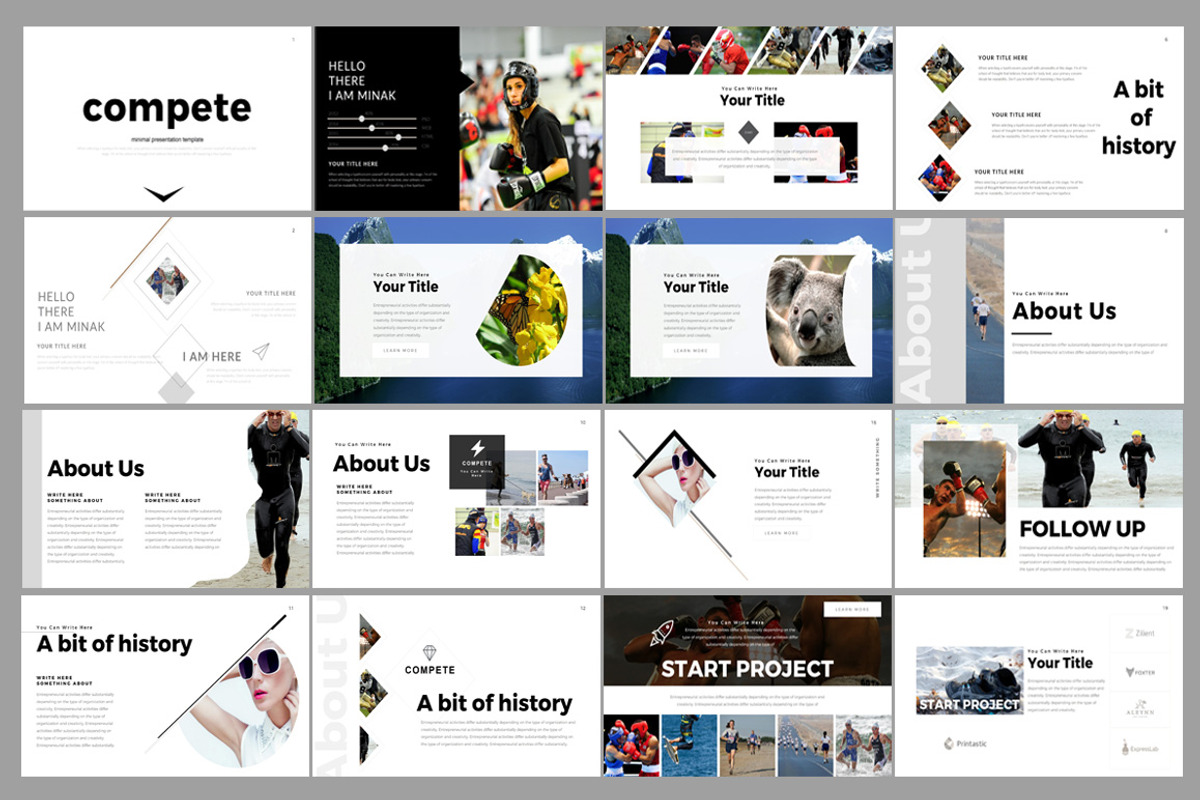 compete powerpoint presentation, a Presentation Template by SlideBester (Photo 3 of 7)
