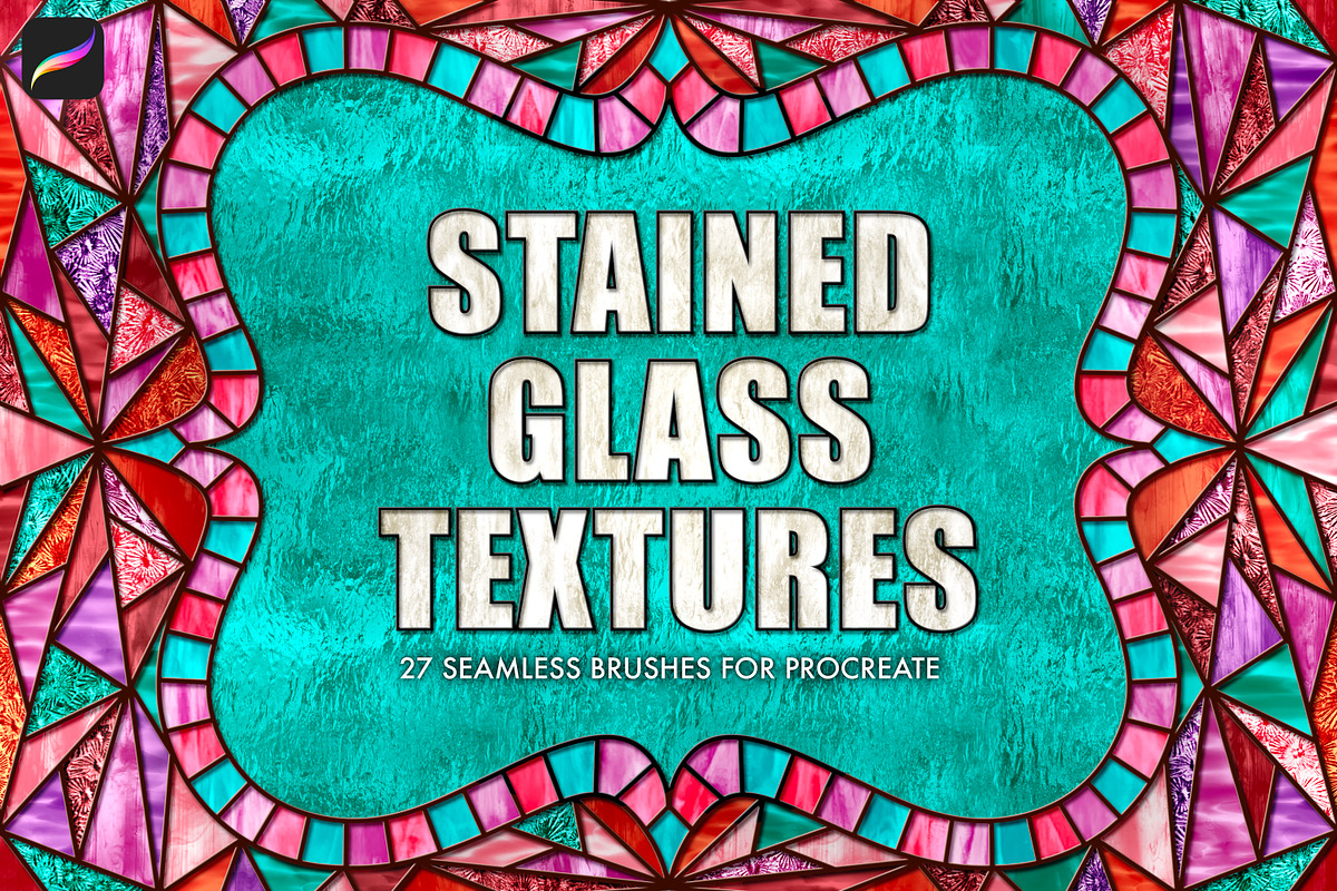 Stained Glass Texture Brushes, a Brush Add-On by The Creative Bix (Photo 1 of 12)