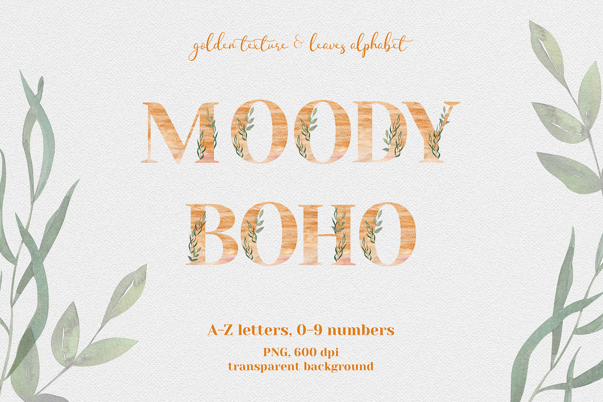 Moody Boho Florals Watercolor, a Decorative Illustration by Catch the Dream Art (Photo 12 of 17)