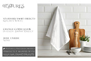 Kitchen Towel Mockups, a Household Mockup by mock-ups (Thumbnail 3 of 13)