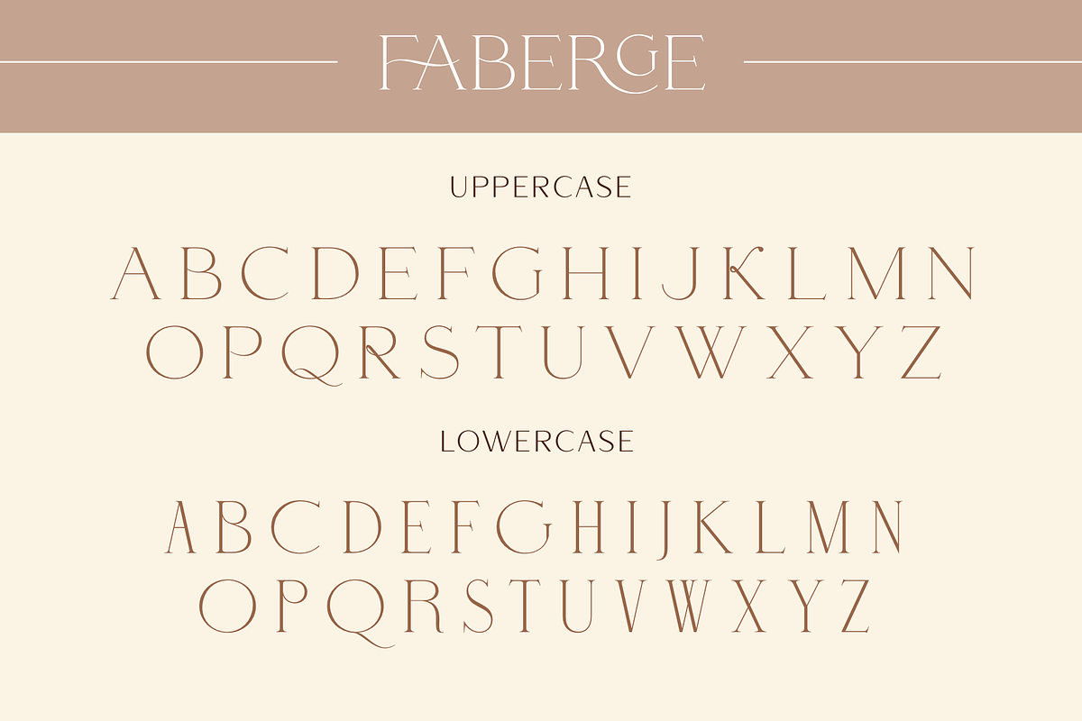 Faberge, a Serif Font by Larin Type Co. (Photo 11 of 15)