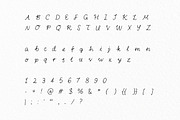 Winona Script Font, a Script Font by Hannah Lowe (Thumbnail 2 of 2)