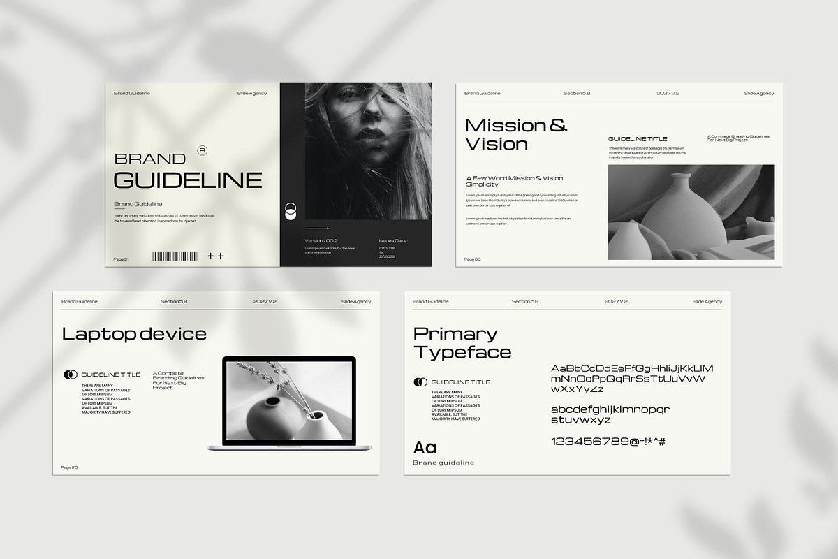 Brand Guidelines Presentation Templa, a Presentation Template by Slide-Agency (Photo 11 of 11)
