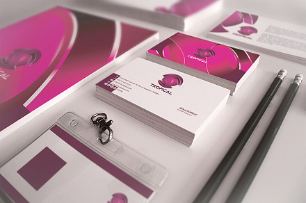 Tropical Corporate Identity Package