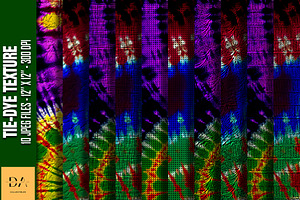 Tie-Dye Texture Digital Papers #87