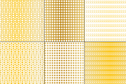 Seamless Gold Geometric Patterns, a Pattern Graphic by Melissa Held Designs (Thumbnail 7 of 8)